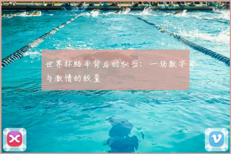 世界杯赔率背后的秘密:一场数字与激情的较量